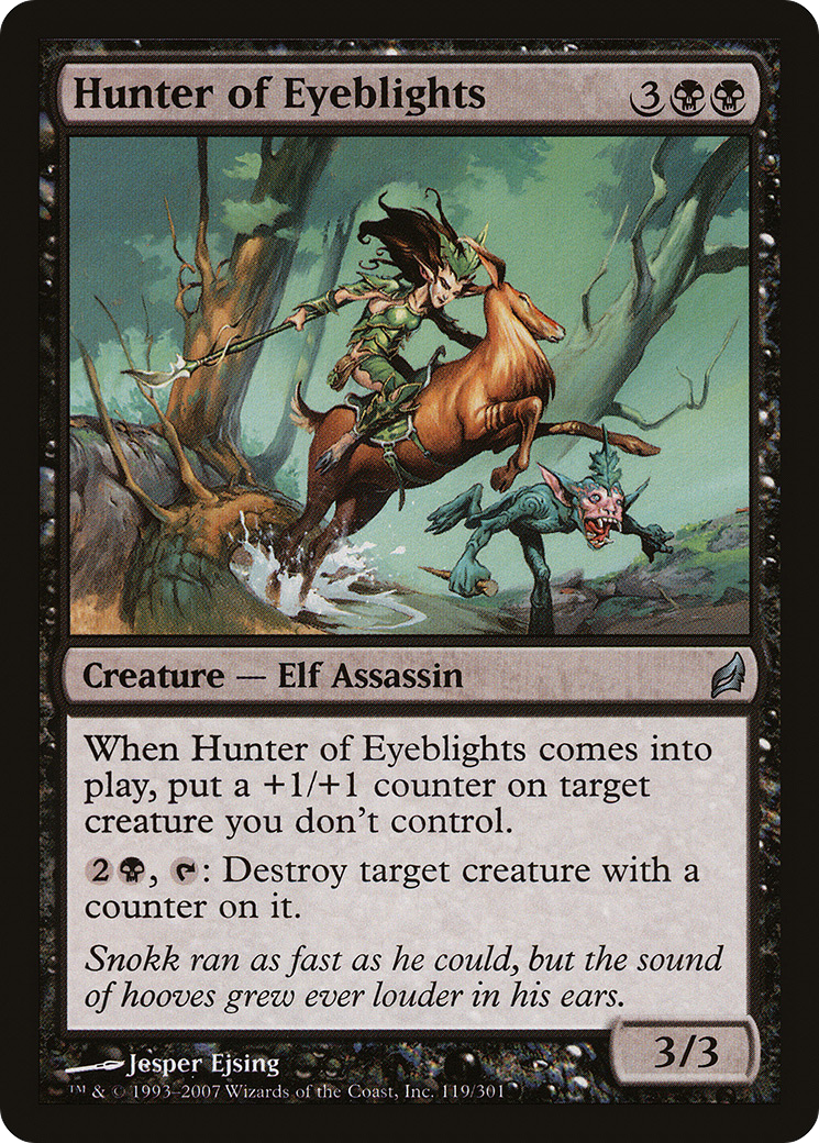 Hunter of Eyeblights [Lorwyn] Foil