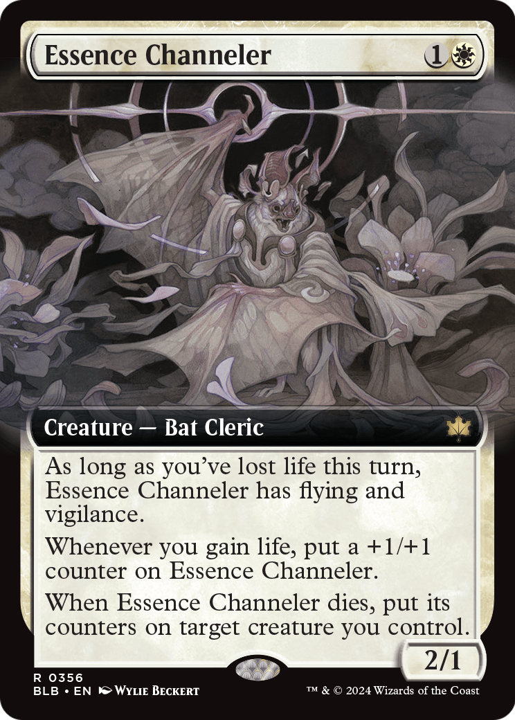 Essence Channeler (Extended Art) [Bloomburrow] Foil