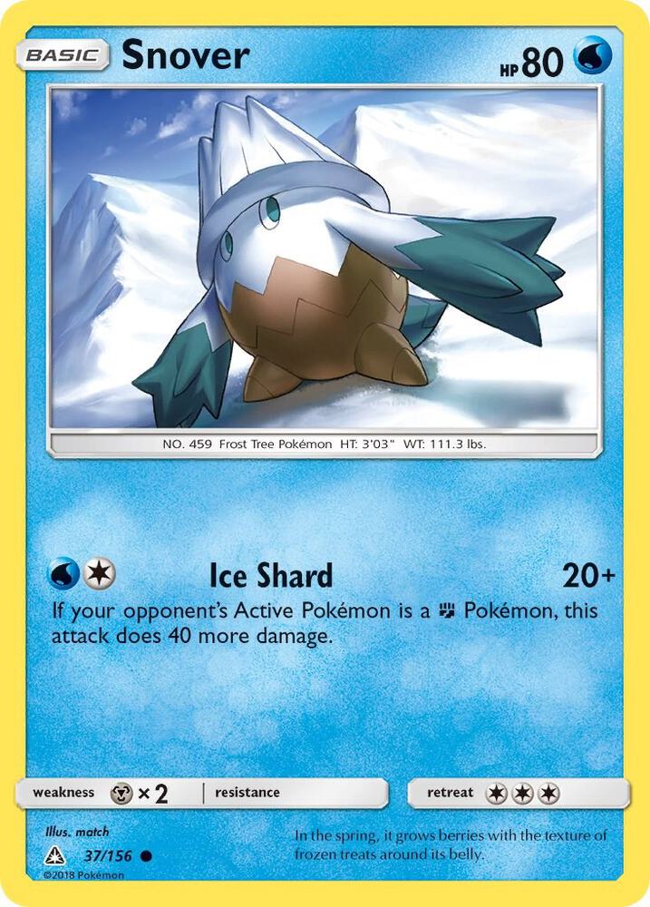 Snover 37/156 (SM - Ultra Prism) 
