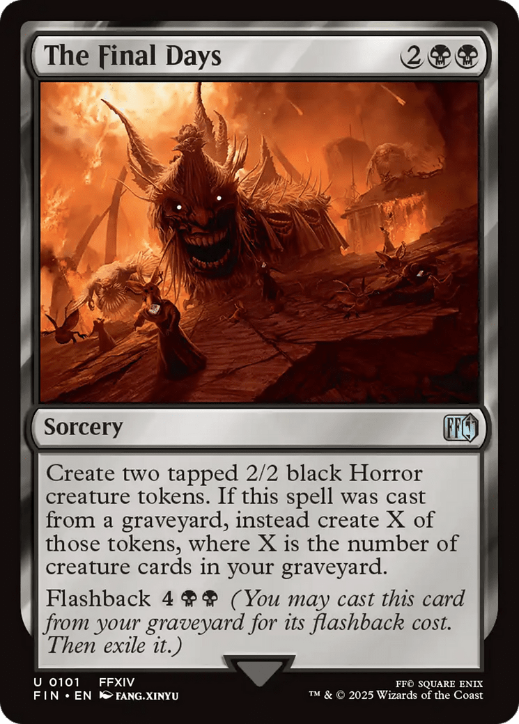 The Final Days (101) [FINAL FANTASY]  Foil
