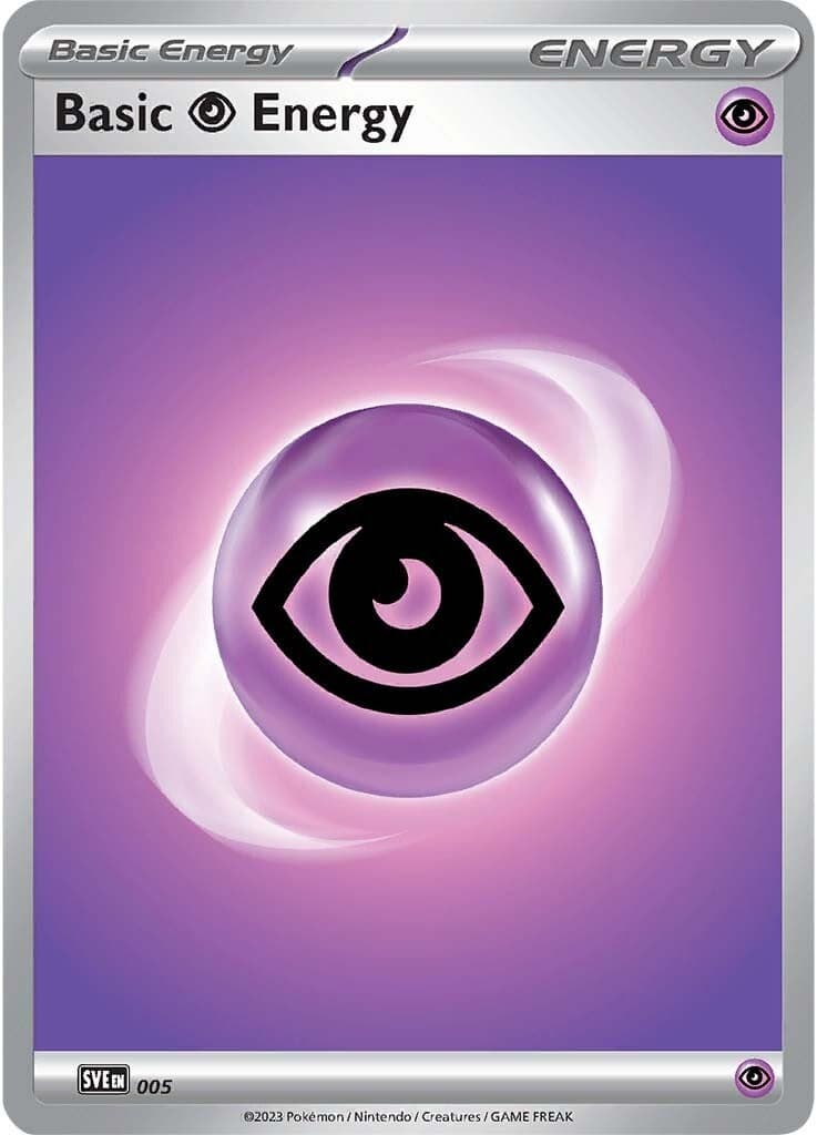 Basic Psychic Energy 005- SVE Scarlet & Violet Energies