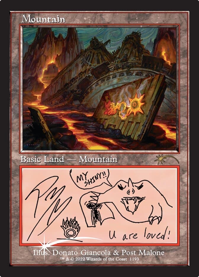 Mountain (1193) [Secret Lair Drop Series] Foil