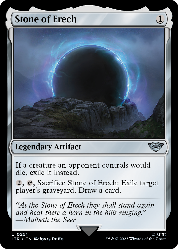 Stone of Erech [The Lord of the Rings: Tales of Middle-Earth] Foil