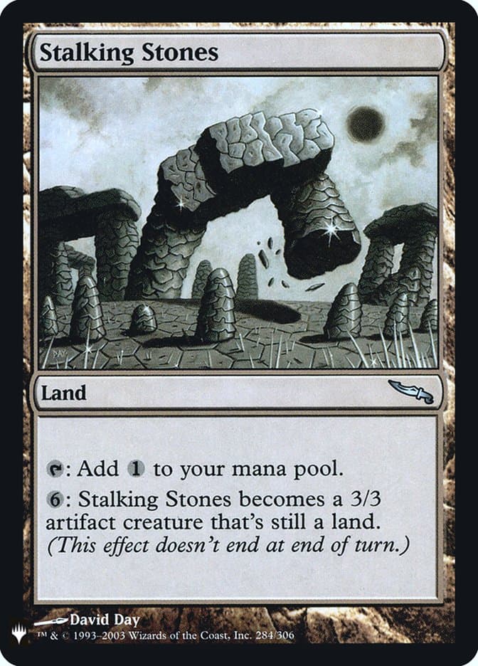 Stalking Stones |  Foil (MRD-284) [The List]