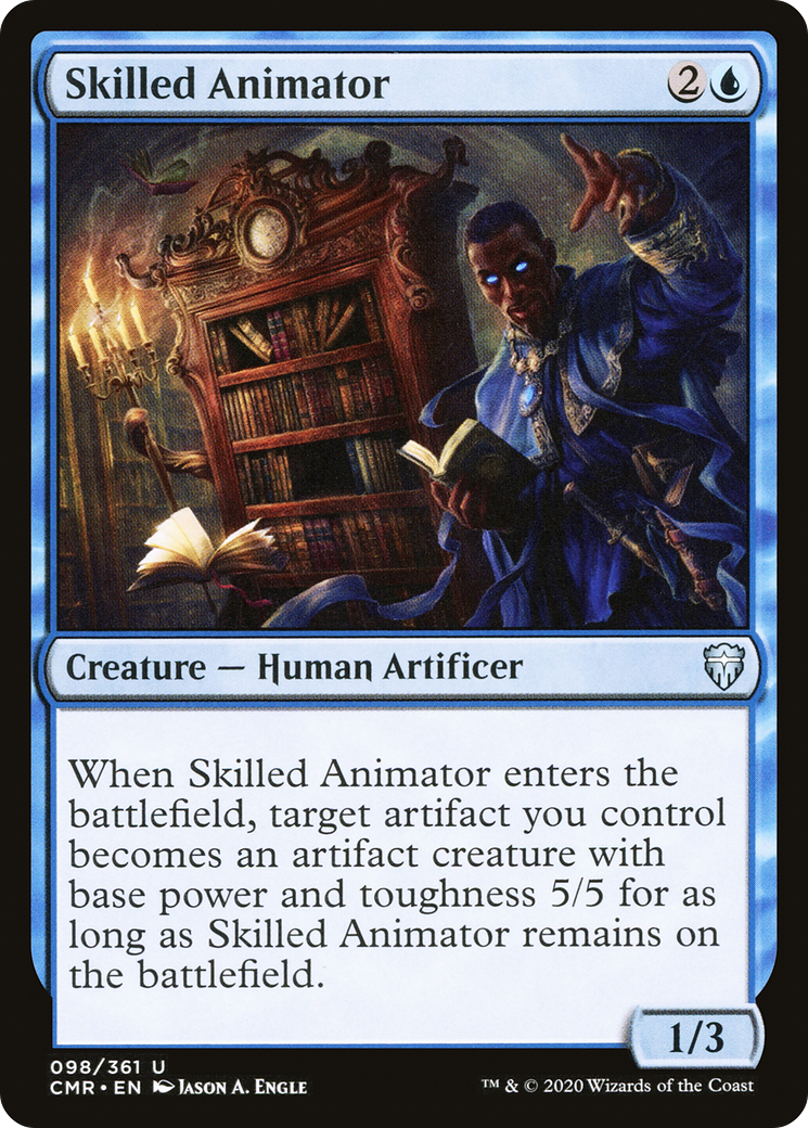 Skilled Animator [Commander Legends] Foil