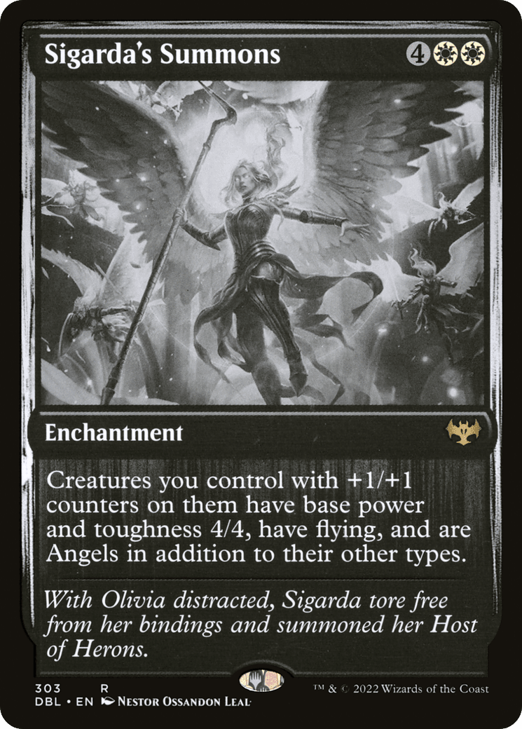 Sigarda's Summons [Innistrad: Double Feature] Foil