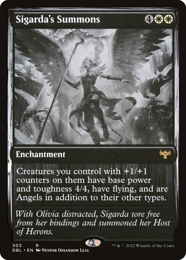 Sigarda's Summons [Innistrad: Double Feature] Foil
