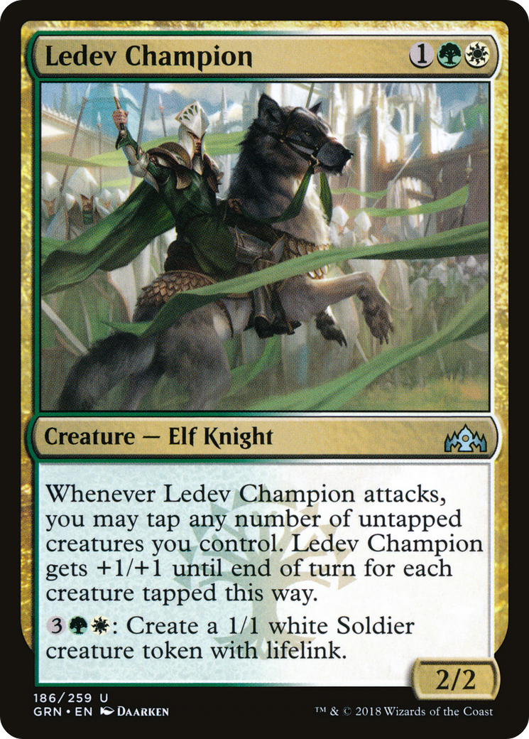 Ledev Champion [Guilds of Ravnica] Foil
