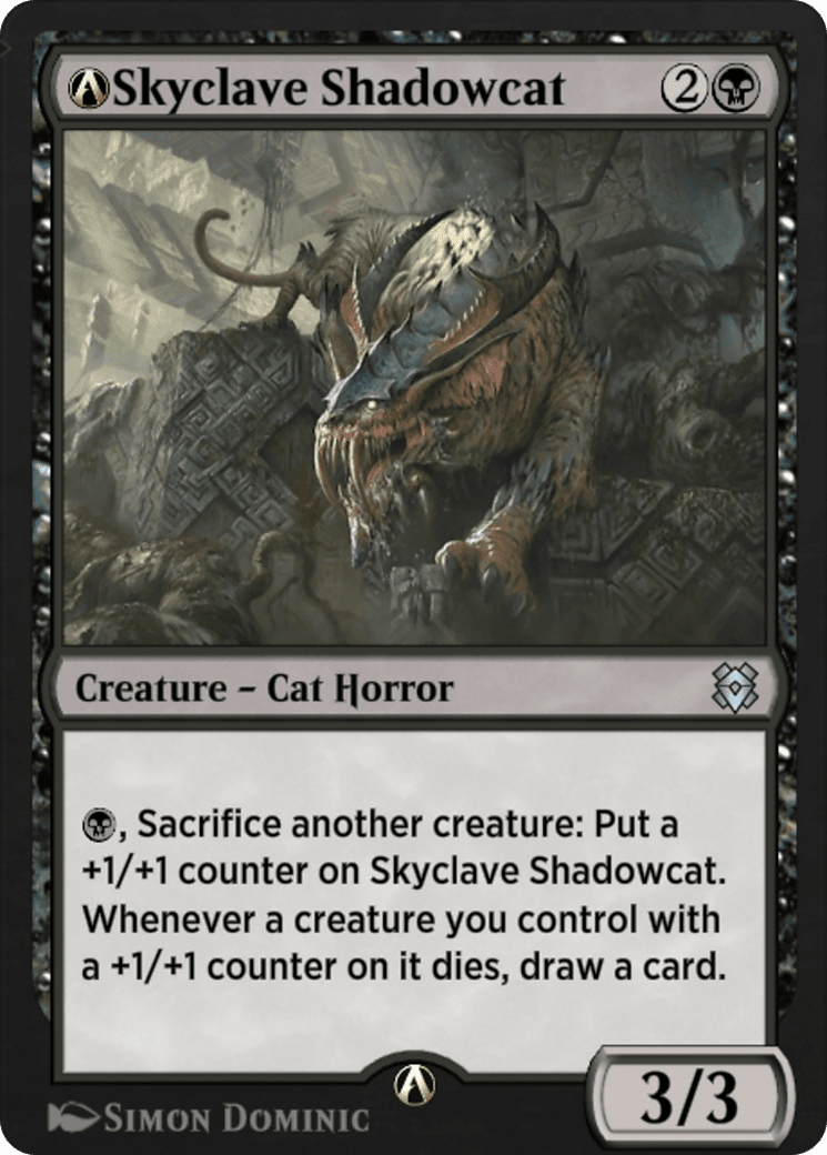 A-Skyclave Shadowcat (ZNR-A-126) - Zendikar Rising