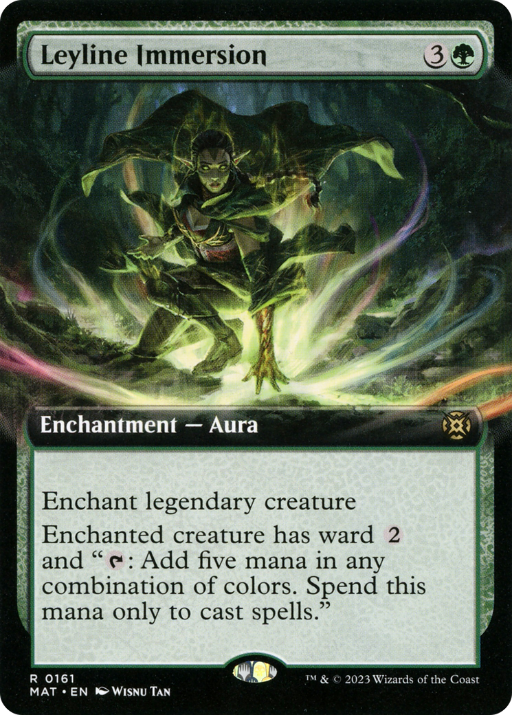 Leyline Immersion (Extended Art) [March of the Machine: The Aftermath] Foil