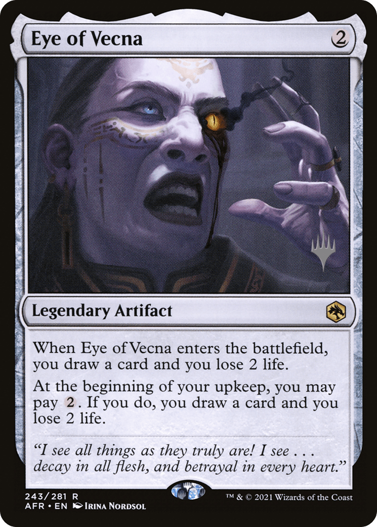 Eye of Vecna (Promo Pack) [Dungeons & Dragons: Adventures in the Forgotten Realms Promos] Foil