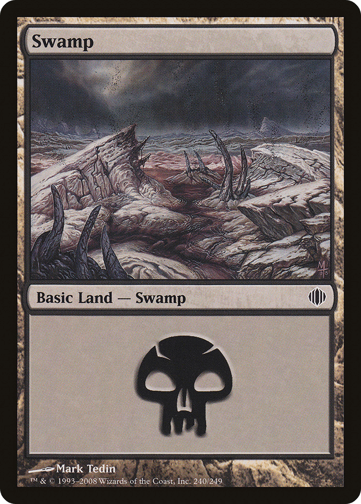 Swamp (240) [Shards of Alara] Foil