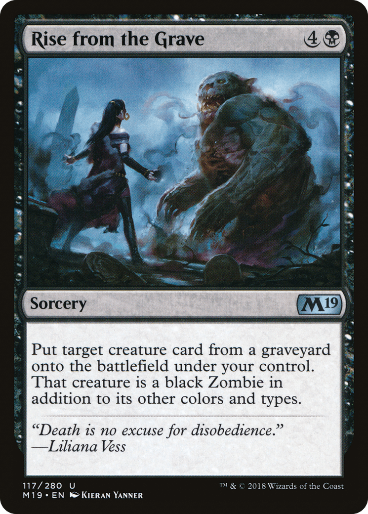 Rise from the Grave [Core Set 2019] Foil
