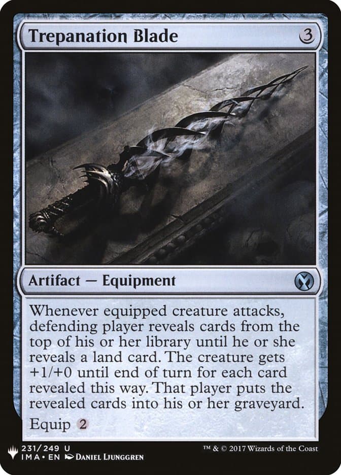 Trepanation Blade |  (IMA-231) [The List]