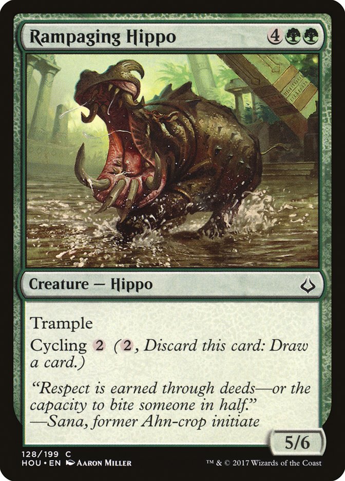 Rampaging Hippo 128/199 (Hour of Devastation) 