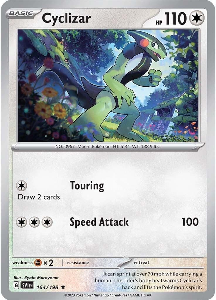 Cyclizar 164/198 - SV01 Scarlet & Violet Base Set Reverse Holofoil