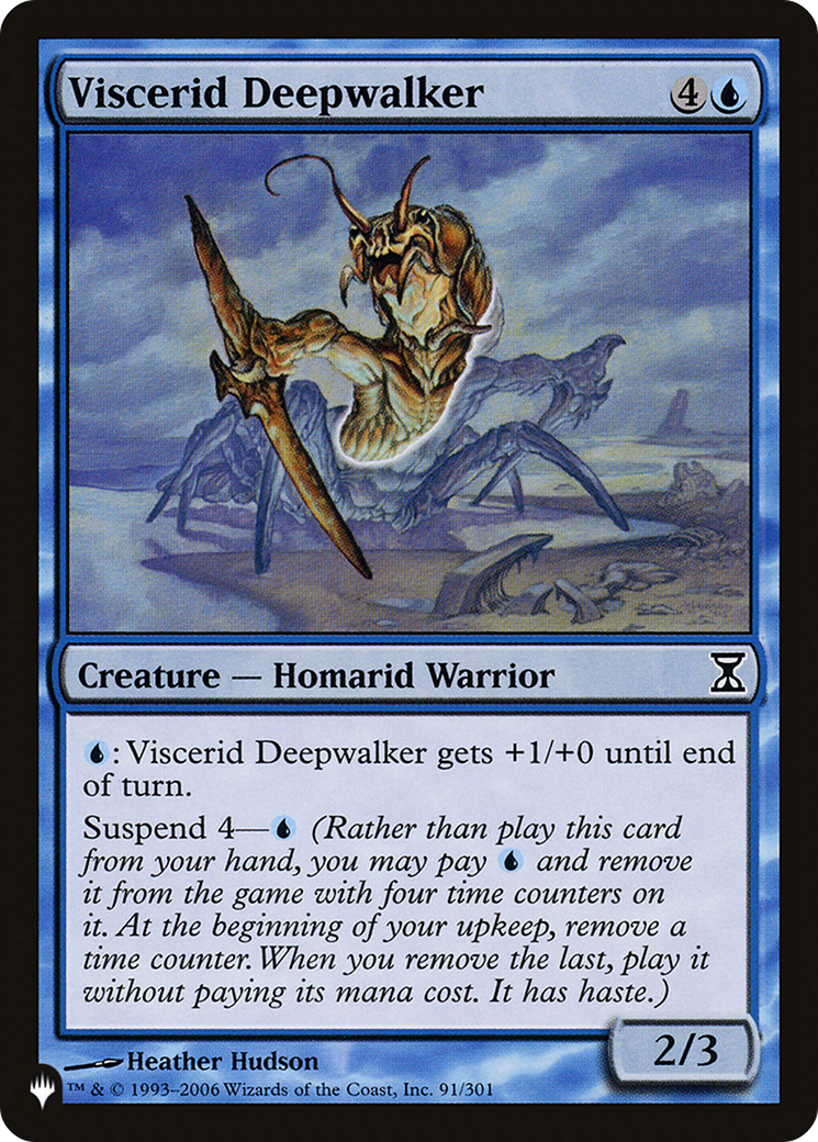 Viscerid Deepwalker |  (TSP-91) [The List]