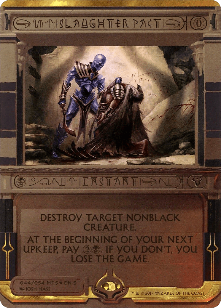 Slaughter Pact (Invocation) [Amonkhet Invocations]