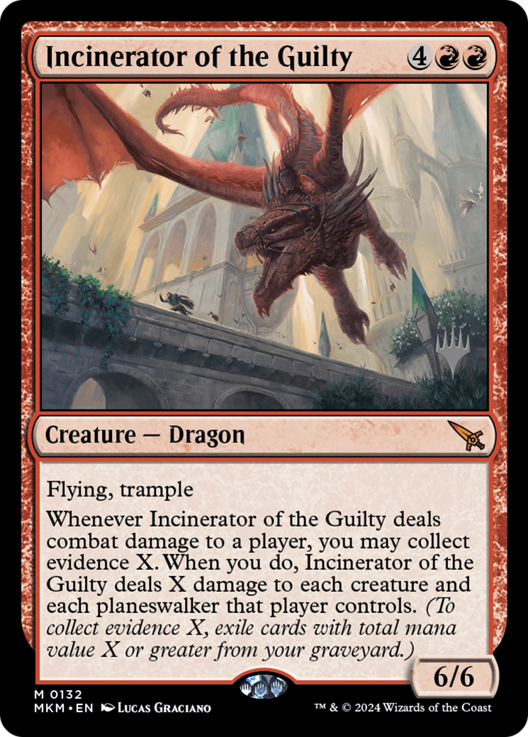 Incinerator of the Guilty (Promo Pack) [Murders at Karlov Manor Promos] Foil