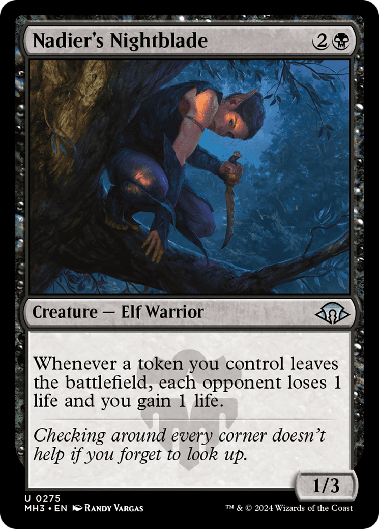 Nadier's Nightblade [Modern Horizons 3]
