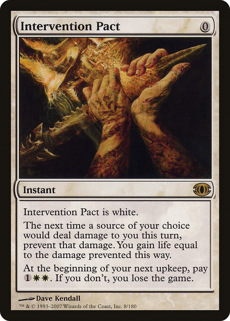 Intervention Pact [Future Sight] Foil