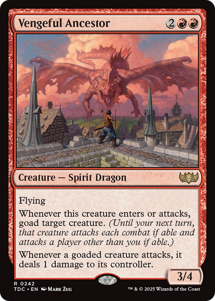 Vengeful Ancestor (242) [Commander: Tarkir: Dragonstorm]