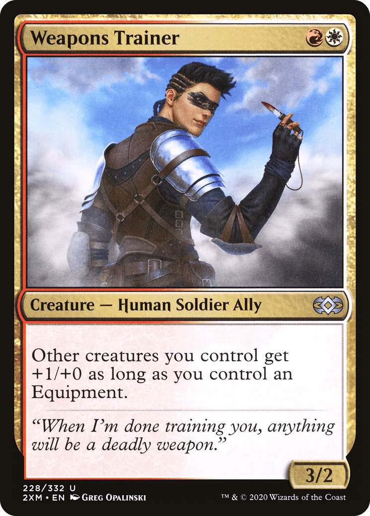 Weapons Trainer [Double Masters] Foil
