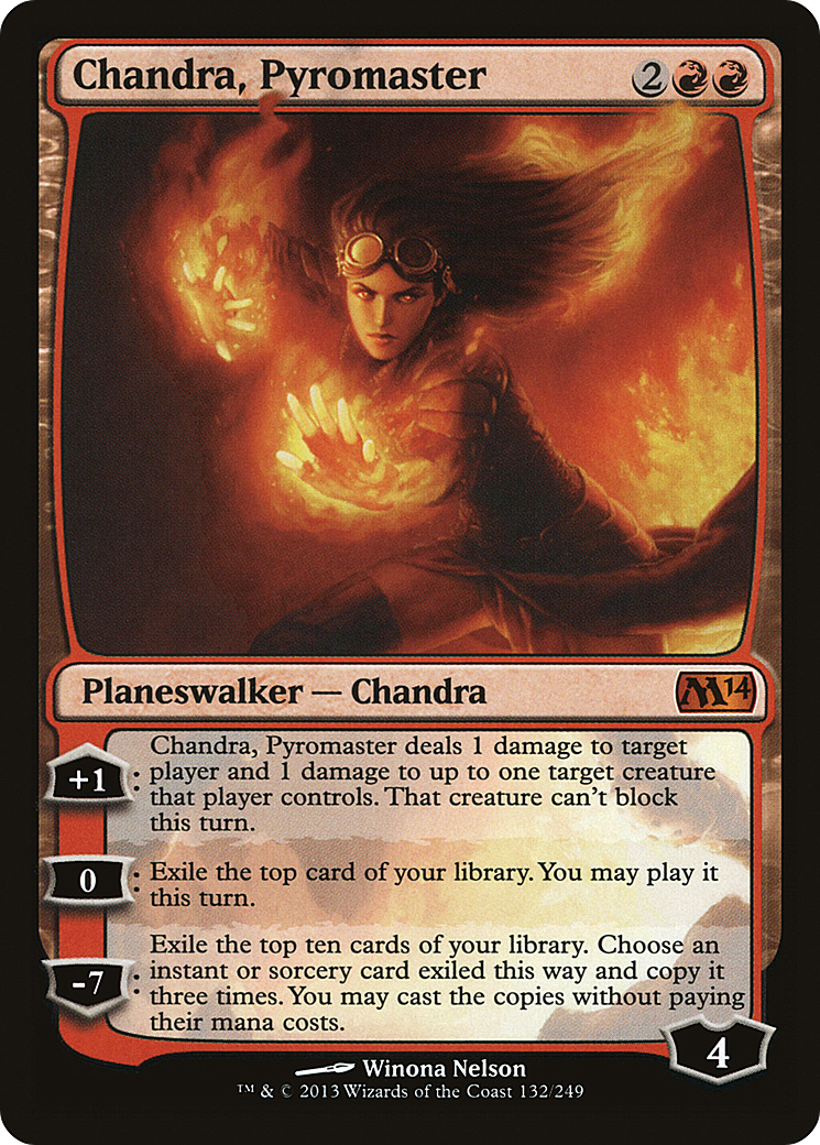 Chandra, Pyromaster [Magic 2014] Foil