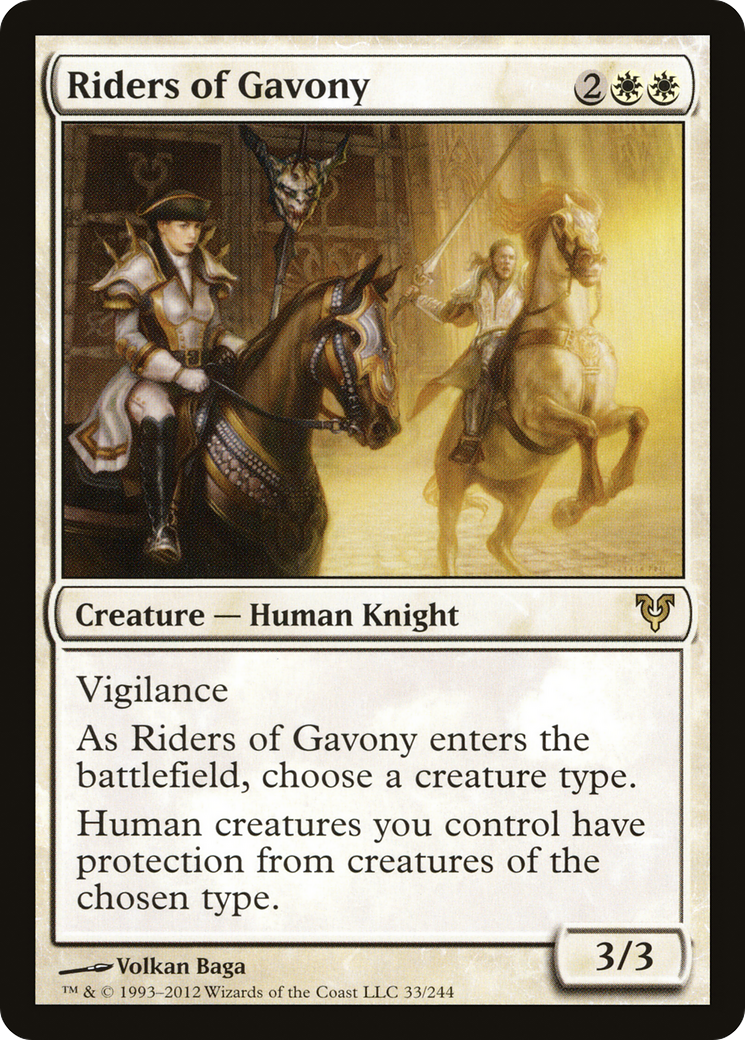 Riders of Gavony [Avacyn Restored] Foil