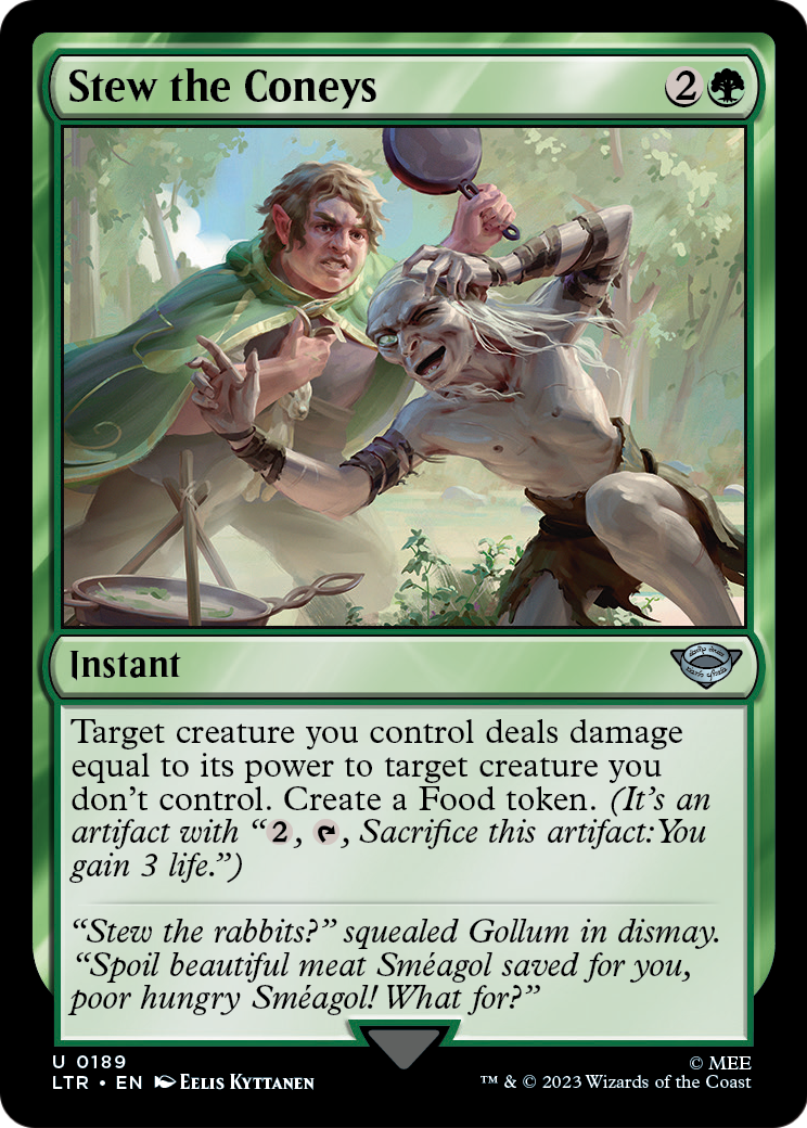 Stew the Coneys [The Lord of the Rings: Tales of Middle-Earth] Foil