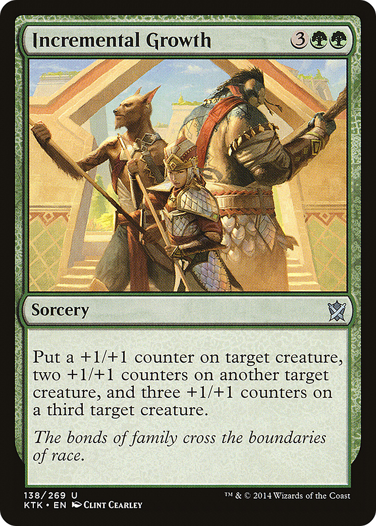 Incremental Growth [Khans of Tarkir] Foil