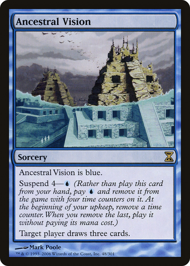 Ancestral Vision [Time Spiral] Foil