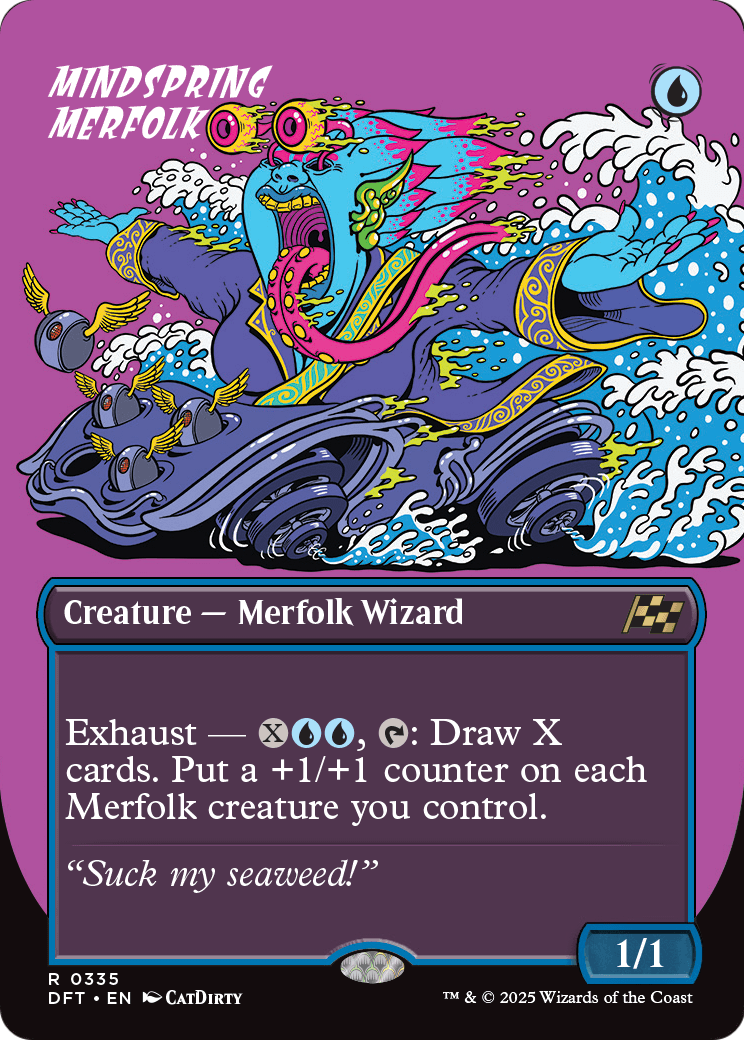 Mindspring Merfolk |  (335) [Aetherdrift]