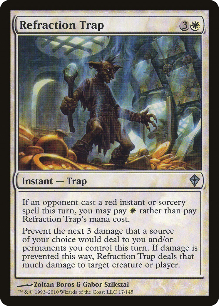 Refraction Trap [Worldwake] Foil