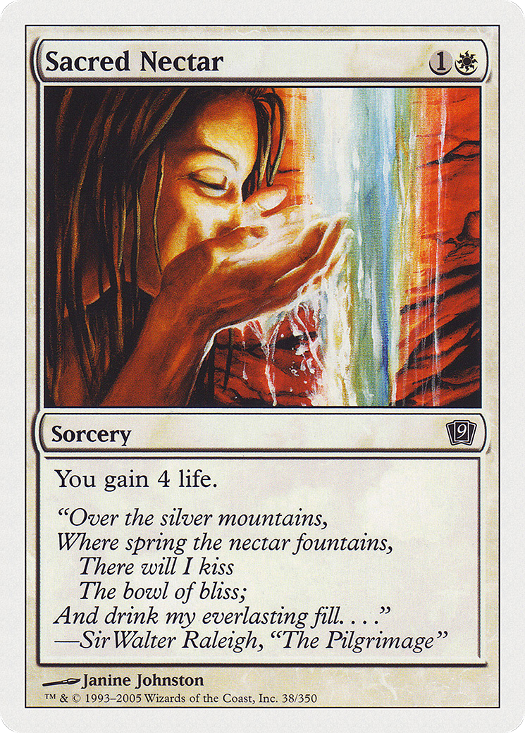 Sacred Nectar [Ninth Edition] Foil