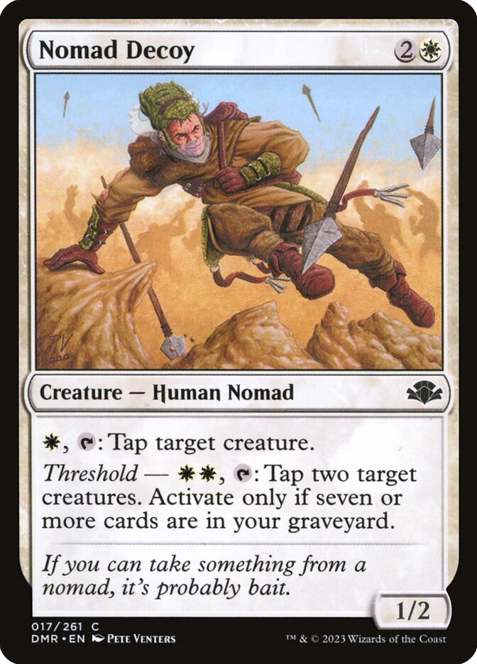Nomad Decoy 17/261 (Dominaria Remastered)  - Foil