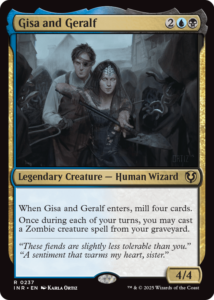Gisa and Geralf (-237) [Innistrad Remastered]