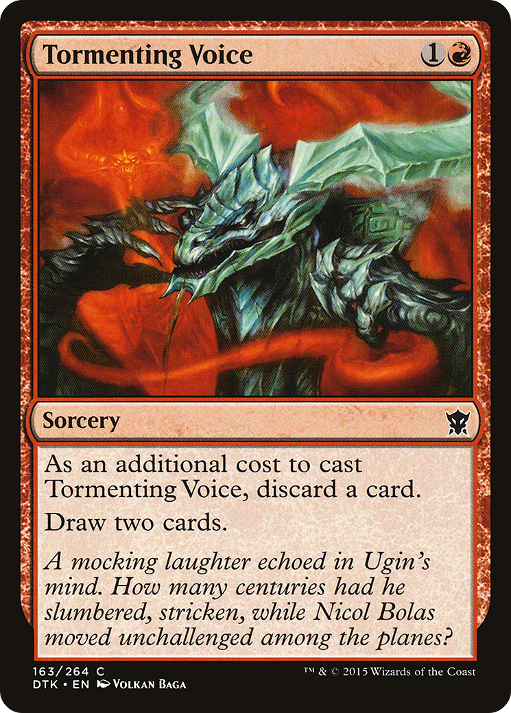 Tormenting Voice [Dragons of Tarkir] Foil