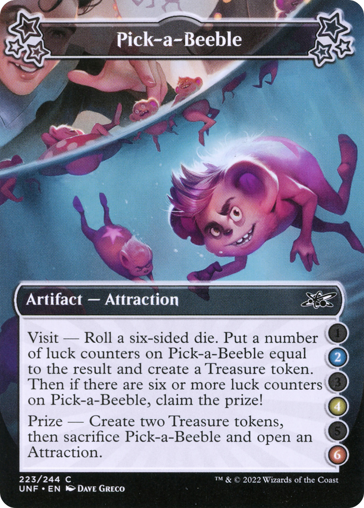 Pick-a-Beeble (2-4-6) [Unfinity] Foil