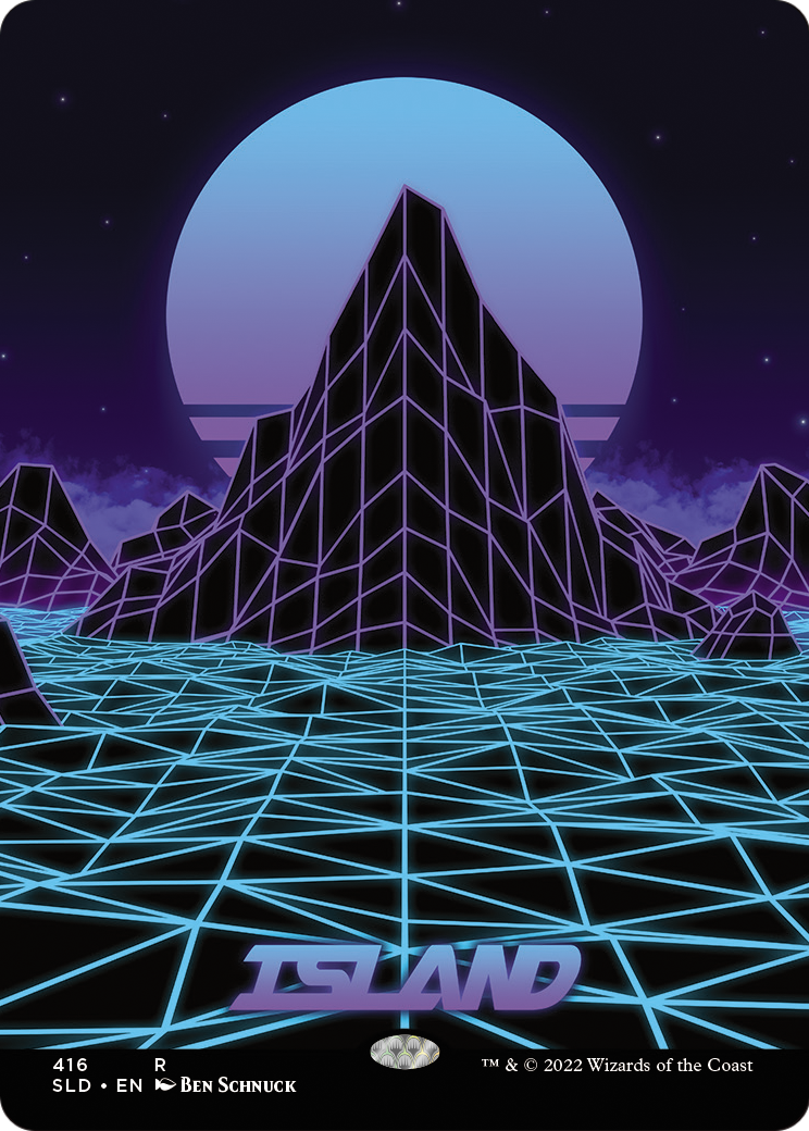 Island (416) [Secret Lair Drop Series] Foil