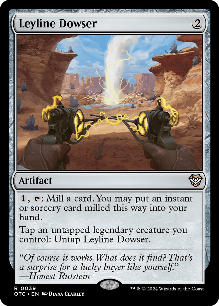 Leyline Dowser [Outlaws of Thunder Junction Commander]