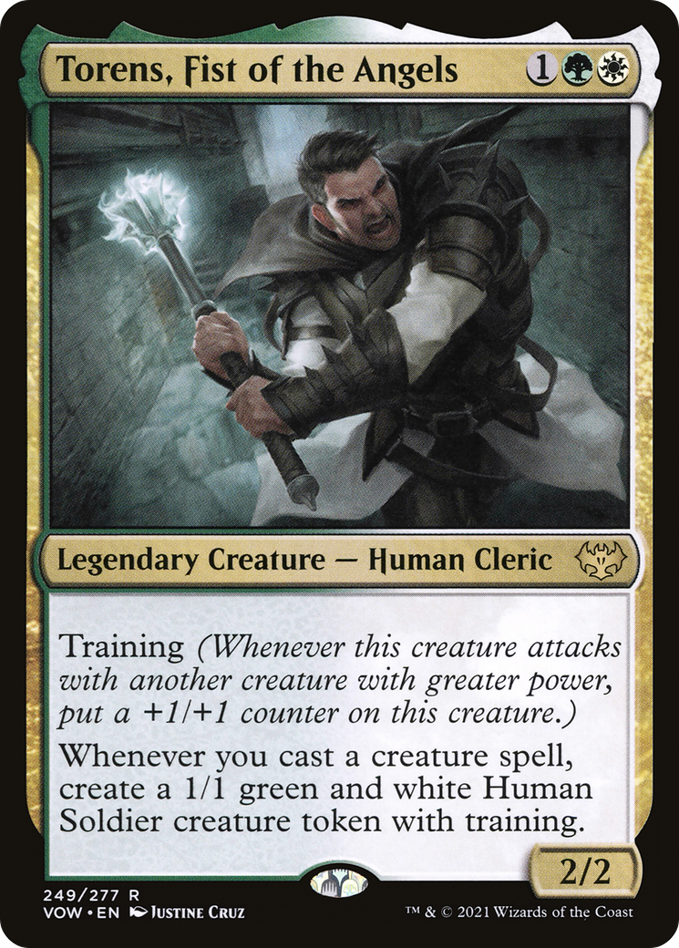 Torens, Fist of the Angels [Innistrad: Crimson Vow] Foil