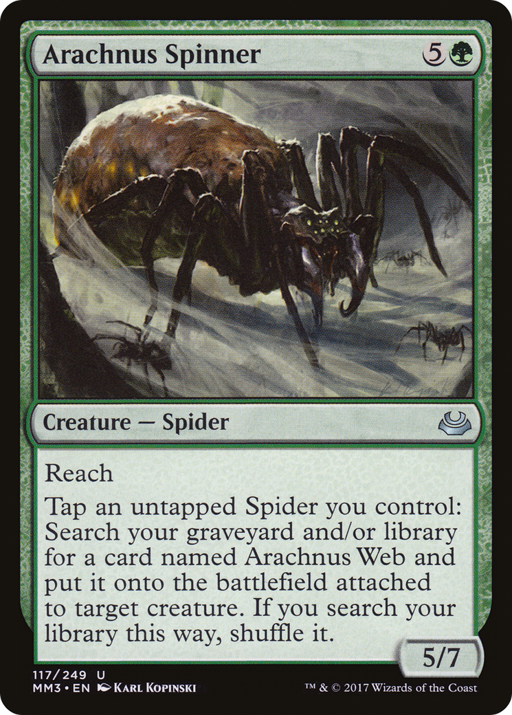Arachnus Spinner [Modern Masters 2017] Foil