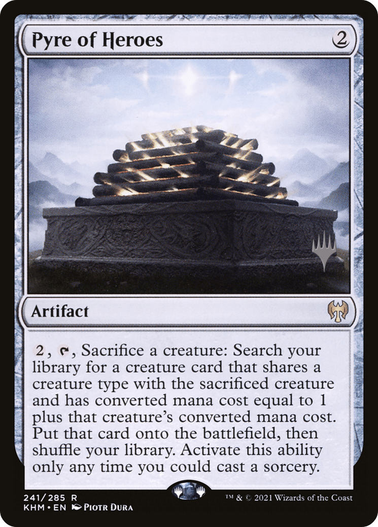Pyre of Heroes (Promo Pack) [Kaldheim Promos] Foil