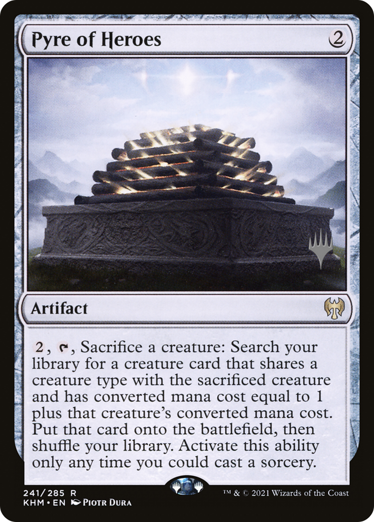 Pyre of Heroes (Promo Pack) [Kaldheim Promos] Foil