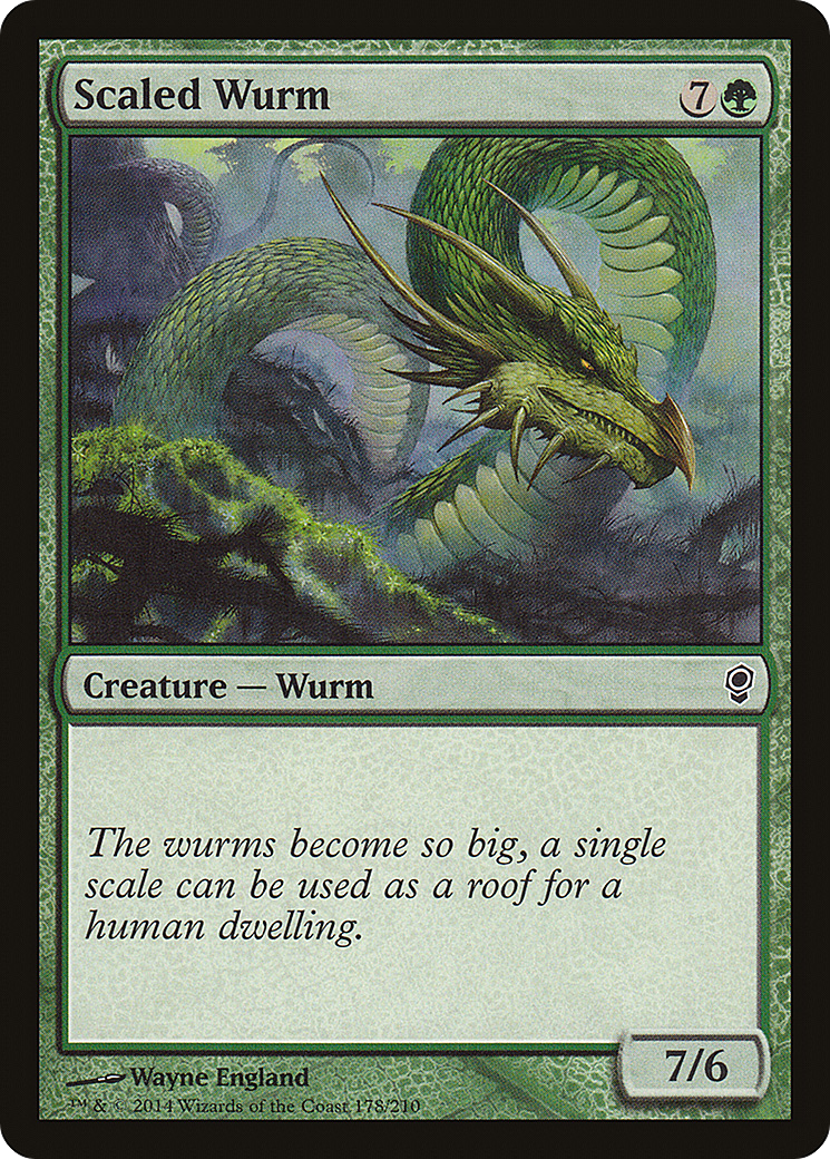 Scaled Wurm [Conspiracy] Foil