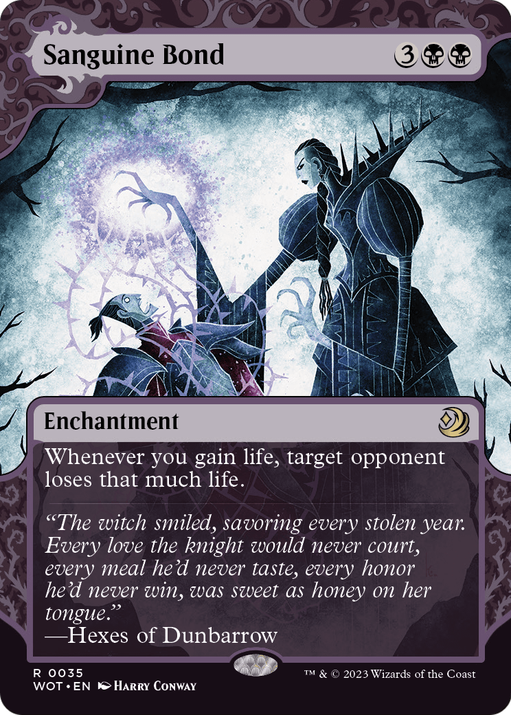 Sanguine Bond [Wilds of Eldraine: Enchanting Tales] Foil