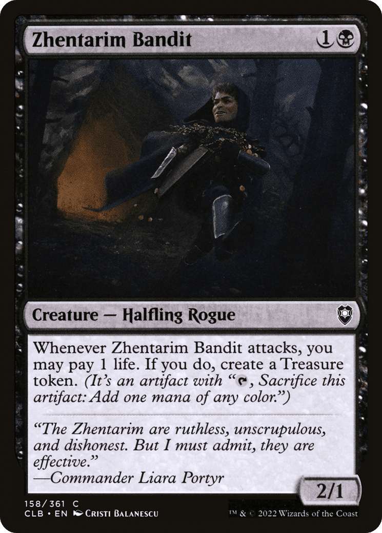 Zhentarim Bandit [Commander Legends: Battle for Baldur's Gate] Foil