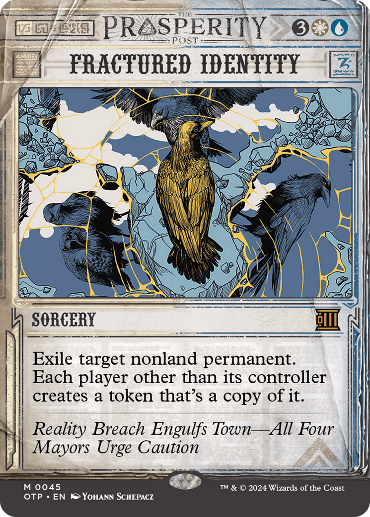 Fractured Identity [Outlaws of Thunder Junction: Breaking News] Foil