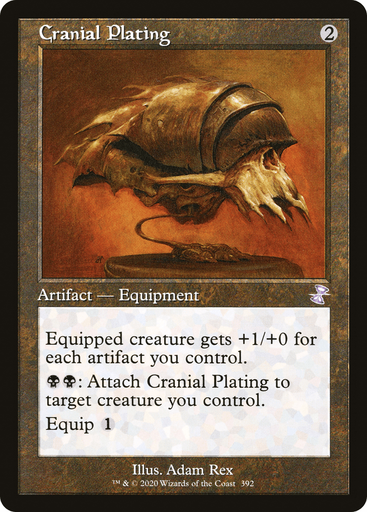 Cranial Plating (Timeshifted) [Time Spiral Remastered] Foil